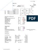 Analysis of 2 - Pile Group - Pc2 MX Design Data: Load Case 100 DL+LL Joint No MZ Grid Mark Column Load