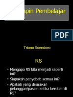 Pemimpin Pembelajar: Triono Soendoro