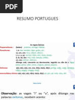 Resumo Portugues