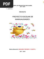 Download proyecto escolar manualidades by Monica Sanchez SN361817467 doc pdf