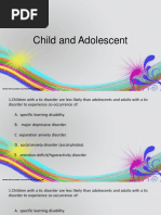 Child and Adolescent PRITE