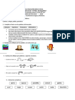 Cuestionario de Examen Tercero