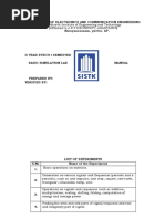 Basic Simulation Lab Manual