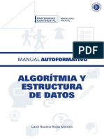 Algoritmia y Estructura de Datos