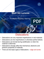 Dislocations & Surface Defects