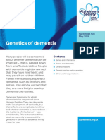 405 Genetics of Dementia