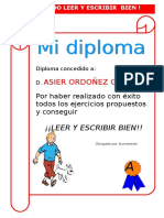 Diploma Chico Codigo Lyoco