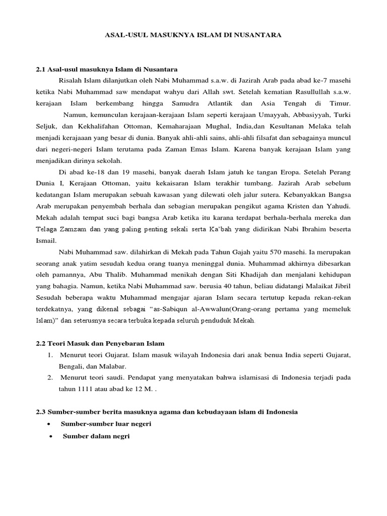 Contoh essay islam nusantara 04 picture