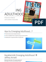9. Emerging Adulthood