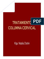Tratamiento Columna Cervical