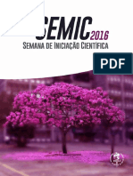 Livro de resumos da 25ª SEMIC UERJ - 2016