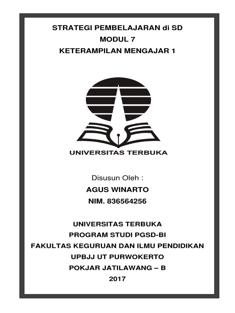 Strategi Pembelajaran Efektif di SD | PDF | Karier & Perkembangan