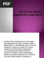 Gótico Na França(Radiante.flamejante)