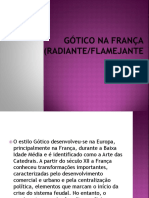 Gótico Na França (Radiante - Flamejante)