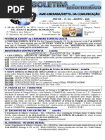 Boletim Informativo de outubro