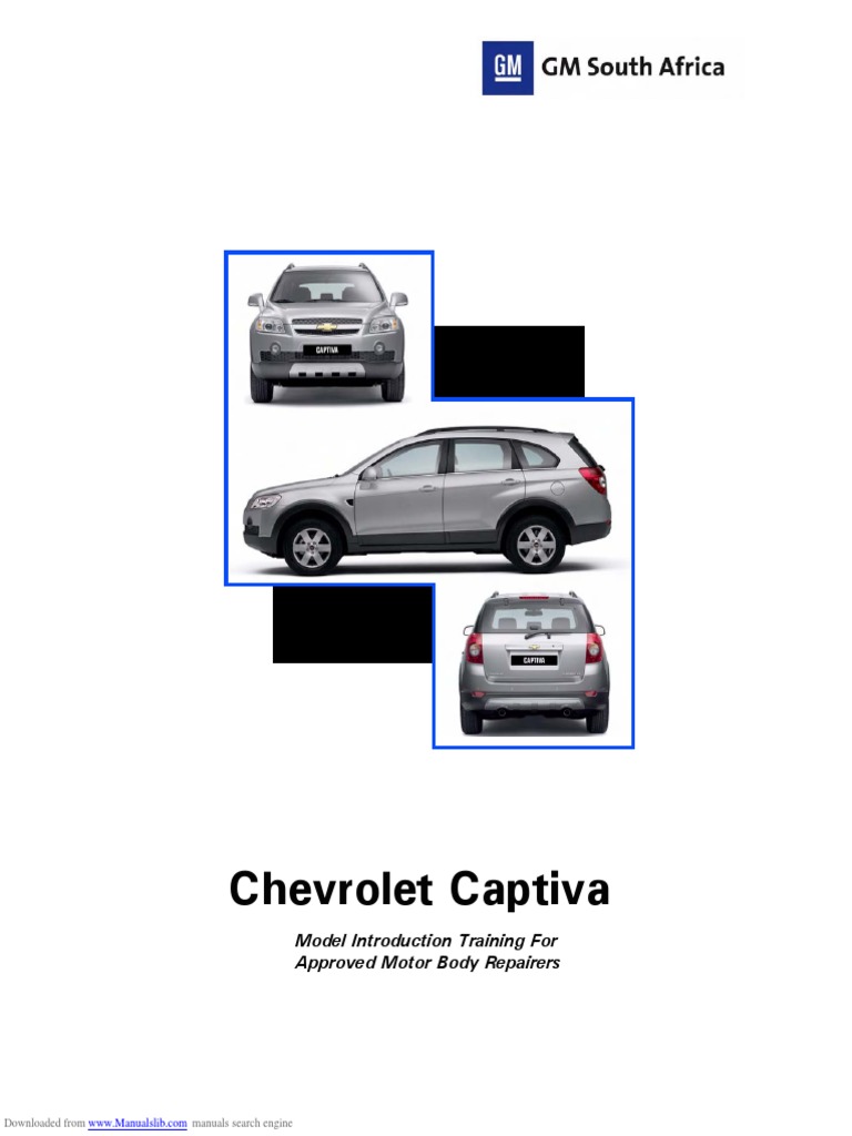 Captiva | PDF | Inline Four Engine | Manual Transmission