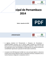 2014 - PIB Municípios de Pernambuco