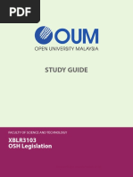 XBLR3103 OSH Legislation CJan12 SSept16
