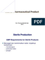 Proses Produksi Produk Steril