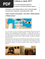 Histórico de Eventos Programa Cultura e Lazer Share 2017 