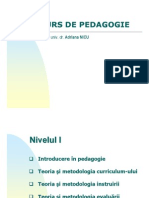 Pedagogie 2 Curs 7 Teoria Evaluarii