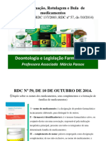 Aula 7 Bula e Denominação de Medicamentos PDF