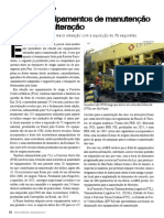 Equipamento Manutenção Via - Revista Ferroviária