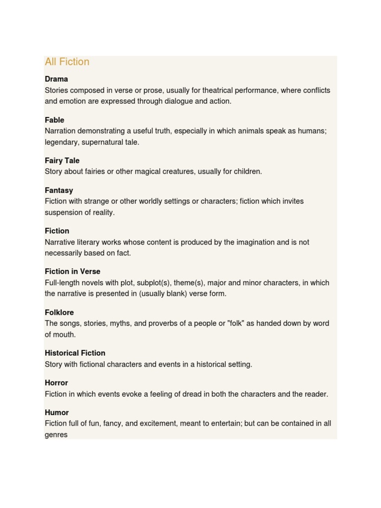 All Fiction | PDF