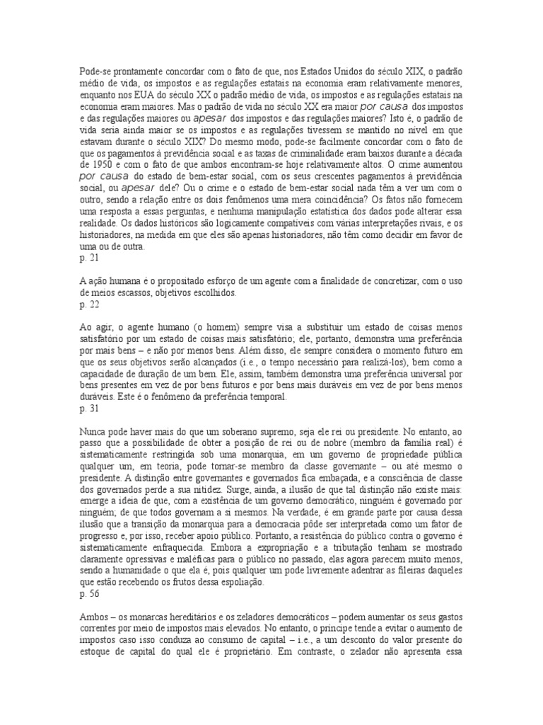 Anotacoes - Hoppe, Hans-Hermann - Democracia O Deus Que Falhou