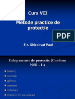 Curs VII - Metode Practice de Protectie