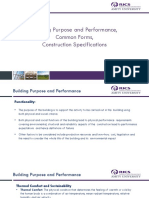 5. Building Purpose and Performance