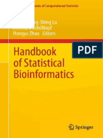 Handbook of Statistical Bioinformatics 2011henry Horng-Shing Lu, Bernhard Schölkopf, Hongyu Zhao