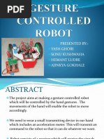 Gesture Robot