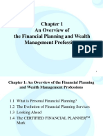 An Overview of The Financial Planning and Wealth Management Professions