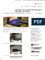 TUTORIAL_ Como Preparar El Interface ELM327 Para Utilizarlo Con ELMConfig y ELM-FF2