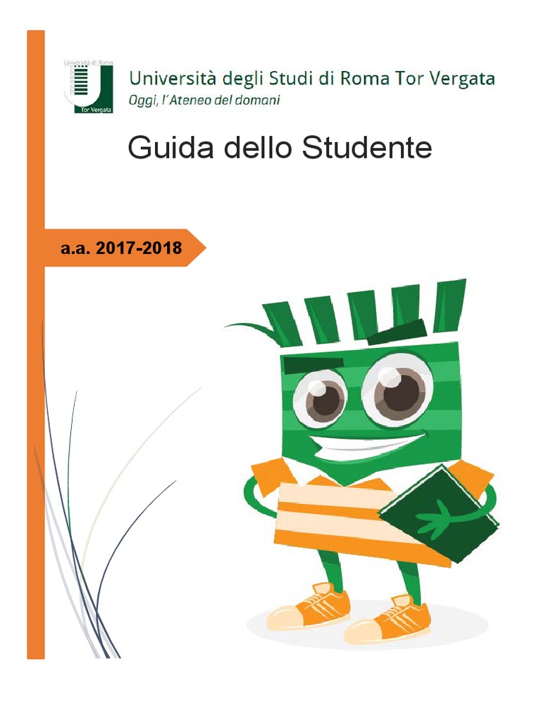 Università Tor Vergata Guida Dello Studente 2017/2018