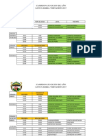 Calendario Fin de Año 2017