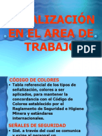 Señalización en el Area de Trabajo .ppt