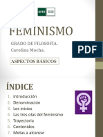 FEMINISMO. Aspectos básicos