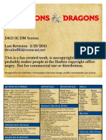 Dd5e Dm Screen