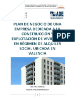 Plan de negocio de viviendas sociales en Valencia