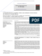 La Hidrofobicidad de La Superficie Celular Como Indicador de Otros Factores