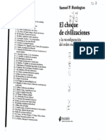 El Choque de Las Civilizaciones PDF