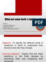 Step 4 Science Earth's Landforms 