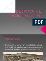 Dubrovnik U Srednjem Vijeku