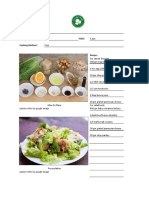 8065 Diploma Recipe SOP Ceaser Salad