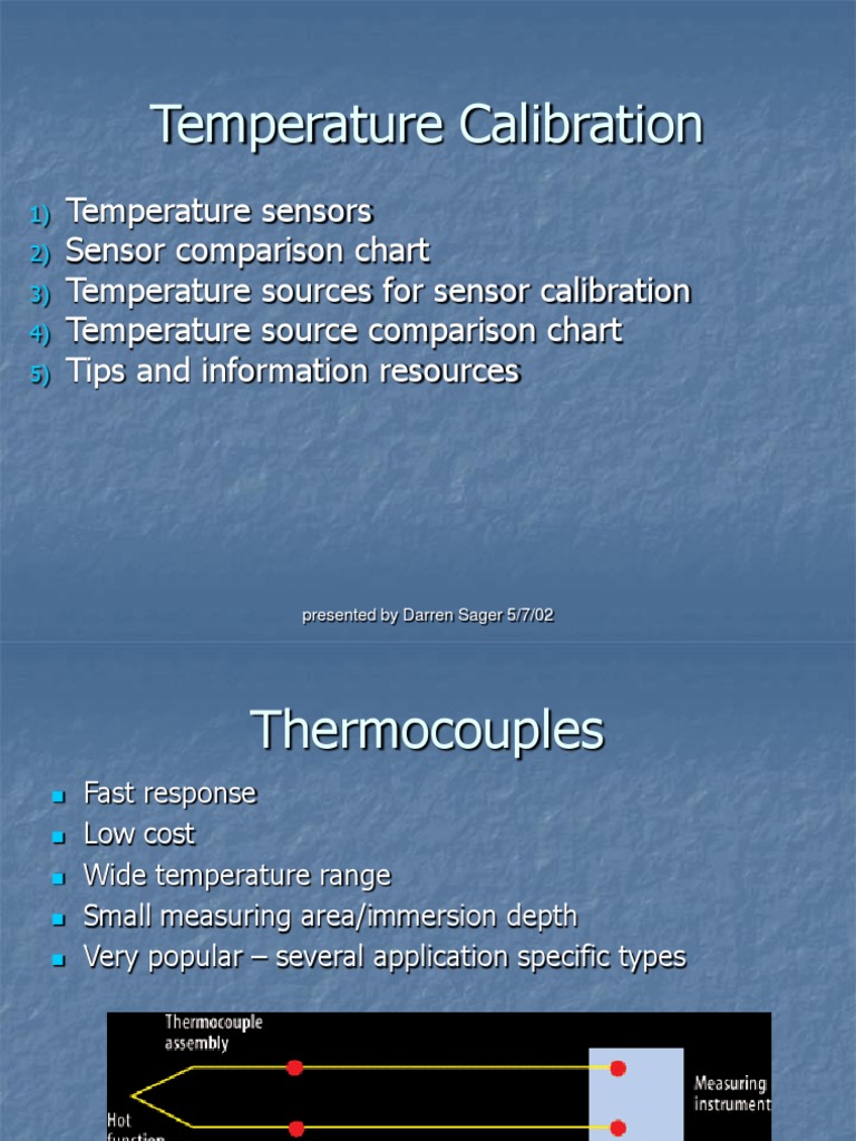 Temperature Calibration Techniques Guide | PDF | Thermometer | Thermocouple