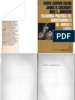 Gunder Frank, Andre Et. Al - Economía Política Del Subdesarrollo en Am. Latina, Signos, 1970
