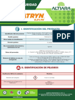 CRISATRYN Hoja de Seguridad