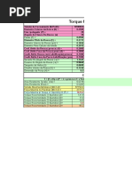 Calculo Aperto Parafusos e Estojos